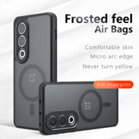 Dành Cho OnePlus Ace 5 3 3V Pro Từ Matte Chống Vân Tay Chống Sốc TPU Chống Rơi Không Vàng Mặt Sau Vỏ