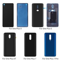 Dành Cho OnePlus Pin Nhà Ở Dành Cho OnePlus 6 6T X 7 7Pro Vỏ Cửa Sau Cho OnePlus 1 A6000 A6013 GM1910 Ốp điện thoại