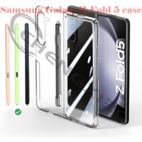 Dành cho Ốp điện thoại Samsung Galaxy Z Fold 6 có khe cắm bút Vỏ Fold5 có kính