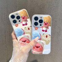 Dành cho ốp lưng iphone iphone 11 12 13 14 15 plus Pro Max iphone X Xr Xs Max 7 8 6s plus Pink Squirrel tráng miệng, ốp mềm chống sốc và bền bỉ.