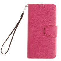 Dành Cho Ốp Lưng Sony Xperia X Vỏ Điện Thoại Gập Cổ Điển Folio Vỏ Da PU Mềm Có Khe Cắm Thẻ Kẹp Giữ Tiền Mặt Nút Cài Nam Châm Đế Giữ Có Dây Đeo Cổ Tay [bonus]