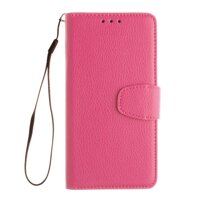 Dành Cho Ốp Lưng Sony Xperia Z3 Vỏ Điện Thoại Gập Cổ Điển Folio Vỏ Da PU Mềm Có Khe Cắm Thẻ Kẹp Giữ Tiền Mặt Nút Cài Nam Châm Đế Giữ Có Dây Đeo Cổ Tay [bonus]