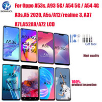 Dành Cho Oppo A53s, A93 5G A54 A3s, A5 A5S A37 A71 A9 A12 realme 3 Màn Hình Hiển Thị LCD Bộ Số Hóa Cảm Ứng Có Khung