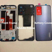 Dành Cho Oppo A93s 5G Batter Bao Với Mặt Trước Khung Giữa Nhà Ở + Ốp điện thoại Cửa Pin