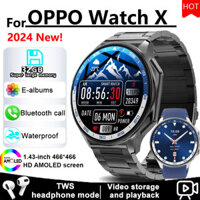 Dành Cho OPPO DT watch X 4GB Cuộc Gọi Bluetooth Đồng Hồ Thông Minh MP3 Nhạc MP4 video album Ghi Tập Thể Dục Chống Nước Đồng Hồ Thông Minh Nam 2024