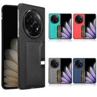 Dành Cho OPPO Find N5 5G Vỏ Bảo Vệ Thẻ Chèn Cao Cấp Họa Tiết Vải Da Cho OPPO Find N5 Ốp Lưng Cứng