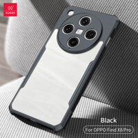 Dành Cho OPPO Find X8 Pro Ốp Lưng PC Trong Suốt XUNDD + Vỏ TPU Mềm Chống Sốc Vỏ Điện Thoại Sọc Laser Lâu Dài