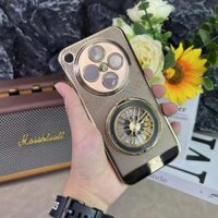 Dành Cho OPPO Find x8 pro Ốp Lưng PC Cứng Có Giá Đỡ Vòng Tản Nhiệt Bảo Vệ Mặt Sau Dành Cho Findx8 Vỏ Điện Thoại