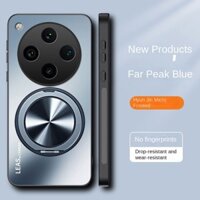 Dành Cho OPPO Find X8 Pro reno 11 10 Pro plus Ốp điện thoại Cứng Mờ Với Giá Đỡ Vòng 360 Nam Châm Sạc Không Dây Bảo Vệ Mặt Sau Dành Cho Find X8 X7 X6 X5 Pro X7 ultra Shell