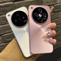 Dành cho OPPO Find X8 Pro Vỏ cứng Matte PlasticI Mitation Mặt sau kim loại Vỏ điện thoại