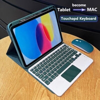 Dành Cho OPPO Pad 3 Pro 12.1 "2024 Pad3 Pro 11 Inch Pad2 11.61 OPPO Pad Neo Air2 11.4 Air 1.36 Touchpad Bluetooth Bàn Phím Vỏ Mỏng Da PU Flip Stand Cover