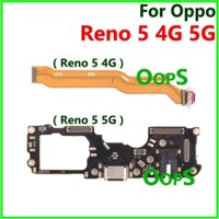 Dành Cho OPPO Reno 5 4G 5G USB Sạc Ban Cổng Kết Nối Dock Cáp Mềm Cho Reno5