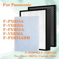 Dành Cho Panasonic F-PXH55A F-VXH50A F-PXM55A F-VXR50A F-PXM55ANT Máy Lọc Không Khí F-ZXHP55Z F-ZXHD55Z Bộ Lọc HEPA Thay Thế Và Bộ Lọc Than Hoạt Tính