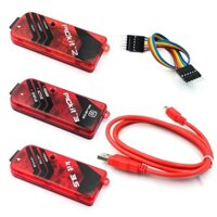 Dành cho PICKit2 PICKIT3 PICKit3.5 Lập trình viên + PIC ICD2 PICKKit 2 PICKIT 3 PICKIT 3.5 Bộ chuyển đổi lập trình Ghế lập trình đa năng