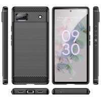 Dành Cho Pixel 6A google Ốp Lưng Sợi Carbon Sang Trọng Cho google pixel6a Ốp Điện Thoại TPU Chống Sốc