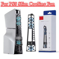 Dành Cho PS5 Pro & PS5 Quạt Làm Mát Mỏng USB Quạt Làm Mát 3 Cấp Độ Có Thể Điều Chỉnh Tốc Độ Quạt Bên Ngoài Làm Mát Đĩa Tốc Độ Cao & Phiên Bản Kỹ Thuật Số Máy Chơi Game