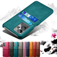 Dành Cho Realme GT NEO 3 5G Ốp Lưng Da PU Retro Khe Cắm Thẻ Điện Thoại