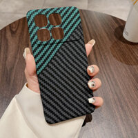 Dành Cho Redmi K70 Ultra Ốp Lưng ELVEV Sợi Carbon Siêu Mỏng Sọc Họa Tiết Họa Tiết Mờ Vỏ Điện Thoại Cứng