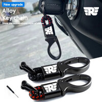 Dành Cho Royal Enfield Bullet / Meteor / Classic 350 500 Interceptor 650 Continental GT 535 Himalaya Dây Bện Móc Khóa Kim Loại Móc Khóa