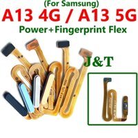 Dành Cho Samsung A13 4G 5G Điện Thoại Nhà Nút Nguồn Vân Tay Cảm Ứng ID Cảm Biến Cáp Mềm A135F A136B