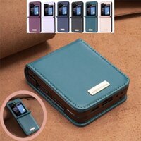 Dành Cho Samsung Flip 6 Flip5 4 3 Ốp Điện Thoại Flip4 Vỏ Bảo Vệ Flip3 Vỏ Thời Trang Giải Trí Kinh Doanh Bao Da