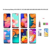 Dành Cho Samsung Galaxy A10 M10 A10S A20 A30 A50S A01 A11 A12 A30S Màn Hình LCD Có Khung Màn Hình Cảm Ứng
