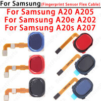 Dành Cho Samsung Galaxy A20 A205 A20e A202 A20s A207 Nút Nguồn Chính Hãng Cảm Biến Vân Tay Flex Cáp Thay Thế
