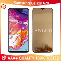 Dành Cho Samsung Galaxy A20 Màn Hình LCD Màn Hình Cảm Ứng Số Hóa Thay Thế