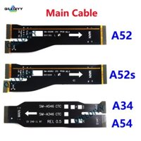 Dành Cho Samsung Galaxy A52s A52 A54 A34 5G A526B A528B A546 A346 Bo Mạch Chủ Main Board Kết Nối Màn Hình LCD USB Linh Kiện Cáp