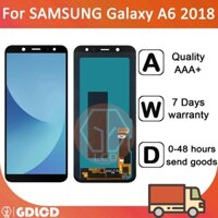 Dành Cho SAMSUNG Galaxy A6 2018 A600 Màn Hình LCD Bộ Số Hóa Cảm Ứng Cho SAMSUNG A6 A600F A600FN Thay Thế Màn Hình