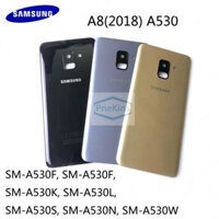 Dành Cho Samsung Galaxy A8 2018 A530 SM-A530F A530F A530DS Pin Cửa Sau Mặt Sau Kính Nhà Ở