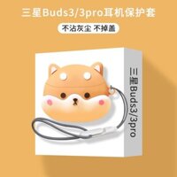 Dành Cho Samsung Galaxy Buds 3 Pro Ốp Lưng Silicon Mềm 3D Hoạt Hình Shiba Inu Samsung Galaxy Buds3 Vỏ Chống Sốc Vỏ Bảo Vệ Sáng Tạo Phi Hành Gia Pikachu Móc Khóa Mặt Dây Chuyền