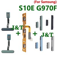 Dành Cho Samsung Galaxy S10e Điện Thoại Tắt Nút Âm Lượng Nút Công Tắc Vân Tay Cáp Mềm S10 E