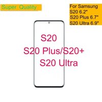 Dành Cho Samsung Galaxy S20 Plus Ultra Màn Hình Cảm Ứng Màn Hình Mặt Trước Bên Ngoài Ống Kính Kính LCD Có Keo OCA Thay Thế
