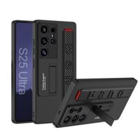 Dành Cho Samsung Galaxy S25 Siêu Dây Đeo Tay Ốp điện thoại Có Chân Đế Giá Đỡ Bảo Vệ Camera Ốp Chống Sốc Tương Thích Với S25 S25 Plus S25 Ultra