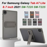 Dành Cho Samsung Galaxy Tab A7 Lite 8.7 inch 2021 SM-T220 SM-T225 SM-T227 Có Chân Đế Thời Trang Matte Chống Rơi Máy Tính Bảng