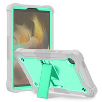 Dành Cho Samsung Galaxy Tab A9 8.7 Inch 2023 SM-X110 / X115 / X117 Ốp Lưng Silicon Chắc Chắn + PC Chống Sốc Chân Đế