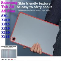 Dành Cho Samsung Galaxy Tab A9 8.7 "2023 A9 Plus A9 + 11.0" SM-X210 SM-X215 SM-X216B SM-X110 SM-X115 Vỏ Bảo Vệ Máy Tính Bảng Cảm Giác Da Thời Trang Khung Màu Mờ Trong Suốt Ốp điện thoại