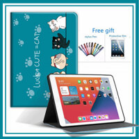 Dành Cho Samsung Galaxy Tab A9 + Plus 11 ” 2023 Vỏ Máy Tính Bảng Cho Samsung Tab A9 + SM-X210 X215 X216 X218Tablet Ốp Lưng Có Chân Đế Tri-Fold Tự Động Đánh Thức / Ngủ Gấp Chân Đế Folio + Phim + Bút