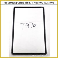 Dành Cho Samsung Galaxy Tab S7 + Plus T970 T975 T976 T978 Màn Hình Cảm Ứng LCD Mặt Trước Bên Ngoài Bảng Điều Khiển Kính Màn Hình Cảm Ứng Kính OCA Thay Thế