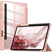 Dành Cho Samsung Galaxy Tab S8 S7 Plus S7 FE T970 12.4-inch Ốp Lưng Từ Tính Funda Cho Galaxy Tab S7 S8 11 inch Ốp Lưng Có Bút