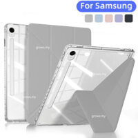 Dành Cho Samsung Galaxy Tab S10 FE 10.9 2025 SM-X520 X526B Dành Cho S10 Plus S9 S9FE 11inch S9 Plus 12.4in A9 8.7in A9 Plus 11in S6 Lite 10.4 Ốp Lưng Từ Tính Loại Y Có Khe Cắm Bút