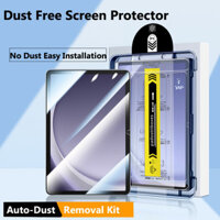 Dành Cho Samsung Galaxy Tab S10 Plus 12.4inch 2024 S10 Ultra S8 Ultra 14.6 S9 FE Plus 12.4 A9 8.7 S9 S8 11 S7 Kính Cường Lực Bảo Vệ Màn Hình Dễ Dàng Lắp Đặt Bộ Loại Bỏ Bụi Tự Động