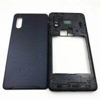 Dành Cho Samsung Galaxy Xcover Pro SM-G715FN Vỏ Điện Thoại Khung Giữa + Vỏ Pin Bảng Điều Khiển Cửa Sau Vỏ (Không Có Vòng Cao Su)