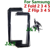Dành Cho Samsung Galaxy Z Fold 2 3 4 Z Flip 2 3 4 5 Mặt Trước Đứng Giữa Khung LCD Giá Đỡ Nhựa
