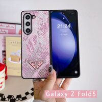 Dành Cho Samsung Galaxy Z Fold 1 2 3 4 5 6 Cao Cấp Cao Cấp vintage Da PU Ốp Điện Thoại Cho Galaxy Z Fold6 Quy Trình Độc Đáo Thiết Kế Gấp Lưng Chống Sốc Vỏ Điện Thoại