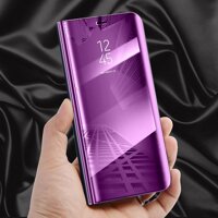 Dành cho Samsung Galaxy Samsung Galaxy S7 edge flip cover Cao Cấp Mạ Smart View Tráng Gương Clear Vỏ Trong Suốt dành cho Samsung S7 edge da PU Điện Thoại nhà ở-quốc tế