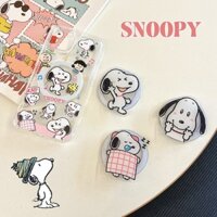 Dành cho Samsung iPhone Thời trang Đơn giản Hoạt hình dễ thương Snoopy Charlie Giá đỡ điện thoại từ tính Giá đỡ điện thoại Magfit (Không bao gồm ốp lưng)