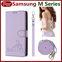 Dành Cho Samsung M80S, M60S, M62, M55, M54, M53, M52, M42, M34, M33, M32, M23, M22, M15, M14, Vỏ Điện Thoại Da