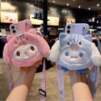 Dành Cho Samsung S20 S21 S23 S24 FE S22 S25 Note 10 20 Plus Ultra A31 A22 A30S A20S A35 A34 A53 A03S Vỏ Điện Thoại Mềm Có Hoạt Hình Sang Trọng Ví Dễ Thương